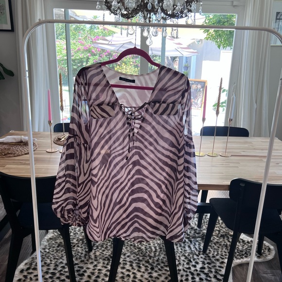 Zebra print top - Picture 1 of 1